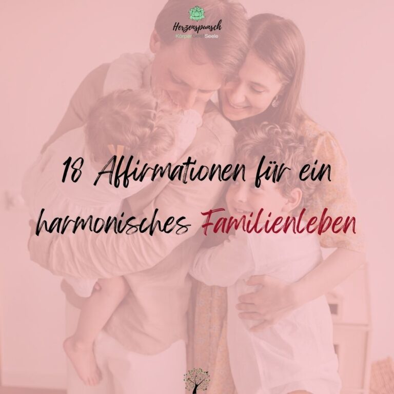 Mehr über den Artikel erfahren Affirmationen für die Familie