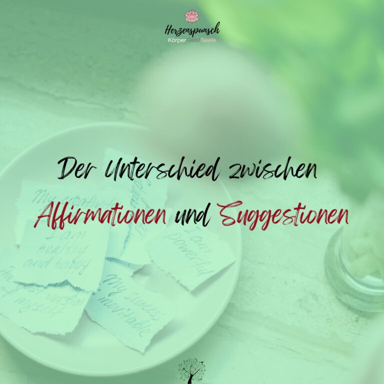 Mehr über den Artikel erfahren Der Unterschied zwischen Affirmationen und Suggestionen