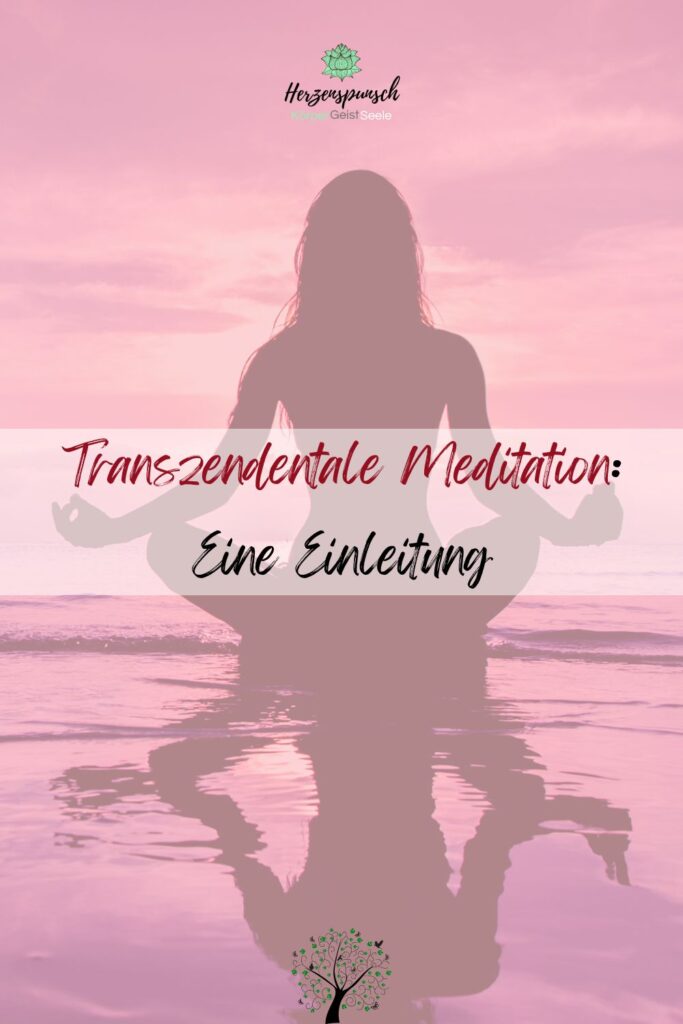 Transzendentale Meditation Eine Einleitung (Pinterest-Pin (1000 × 1500 px))